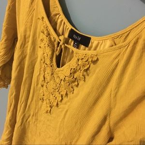 Flowy Yellow Dress